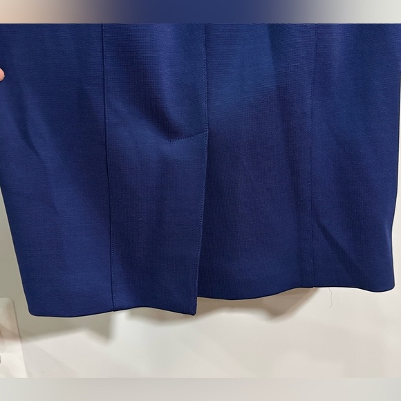 NWT Burberry London Lapis Blue Form Fitting Bandage Dress 6 - Picture 13 of 16